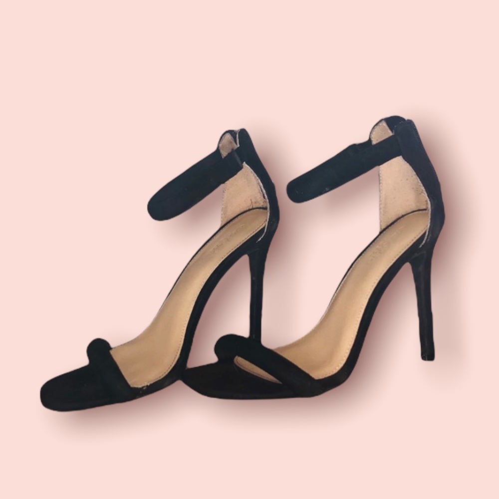 Black Suede Heels